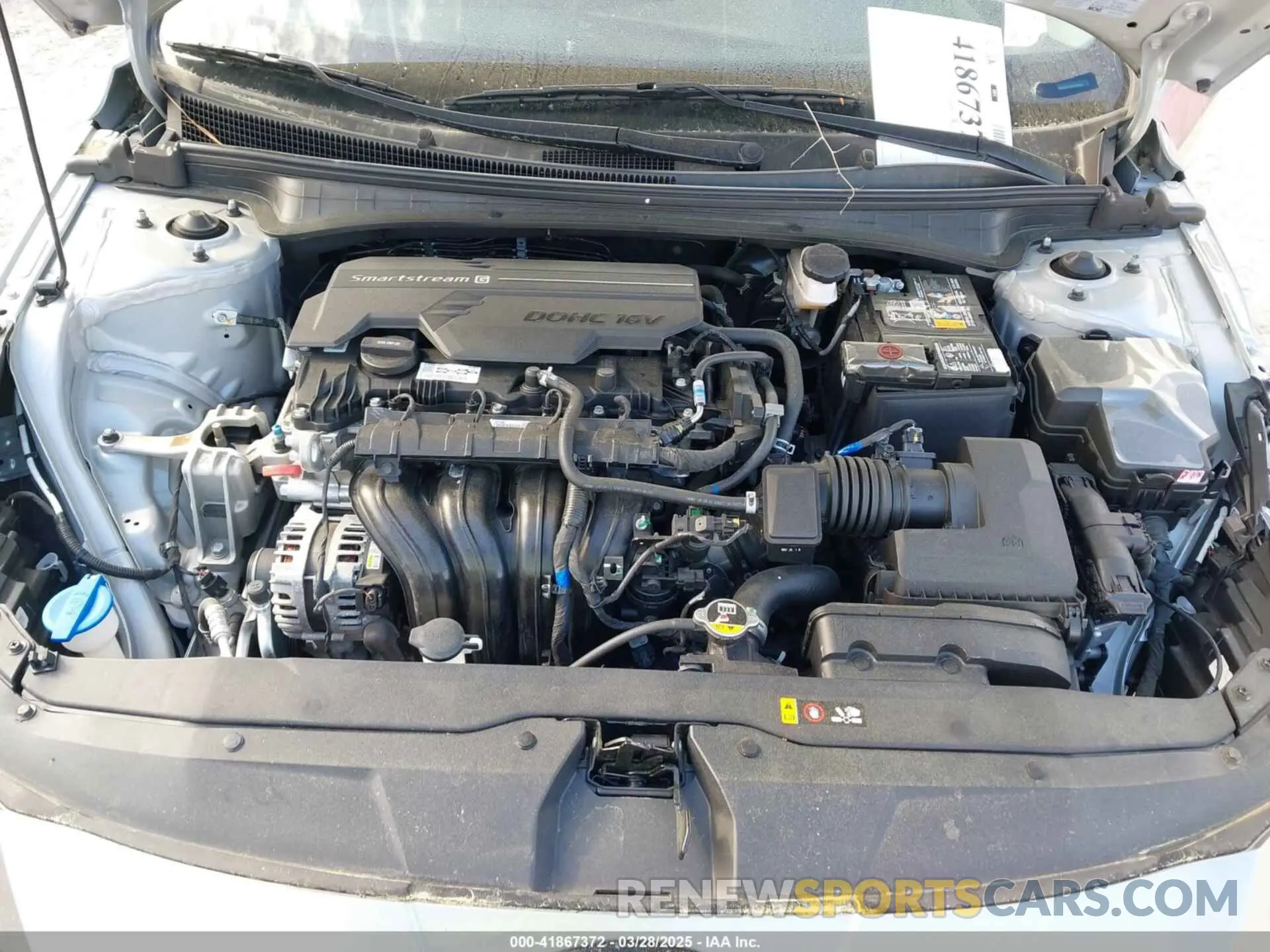 10 fotografías del automóvil dañado 5NPLS4AG8PH106624 HYUNDAI ELANTRA 2023