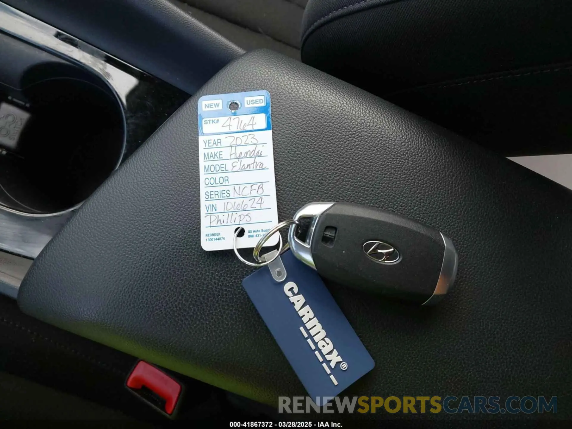 11 fotografías del automóvil dañado 5NPLS4AG8PH106624 HYUNDAI ELANTRA 2023