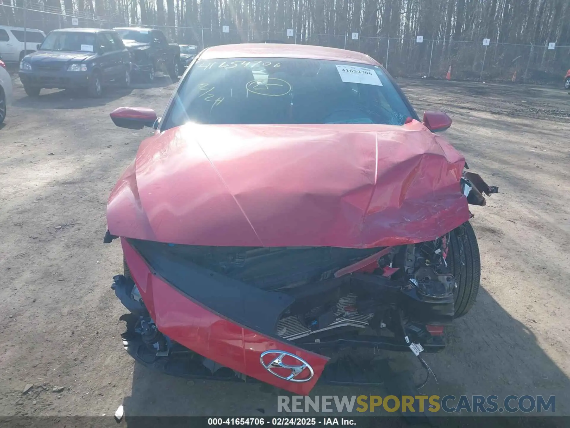 11 fotografías del automóvil dañado 5NPLS4AG9PH099487 HYUNDAI ELANTRA 2023