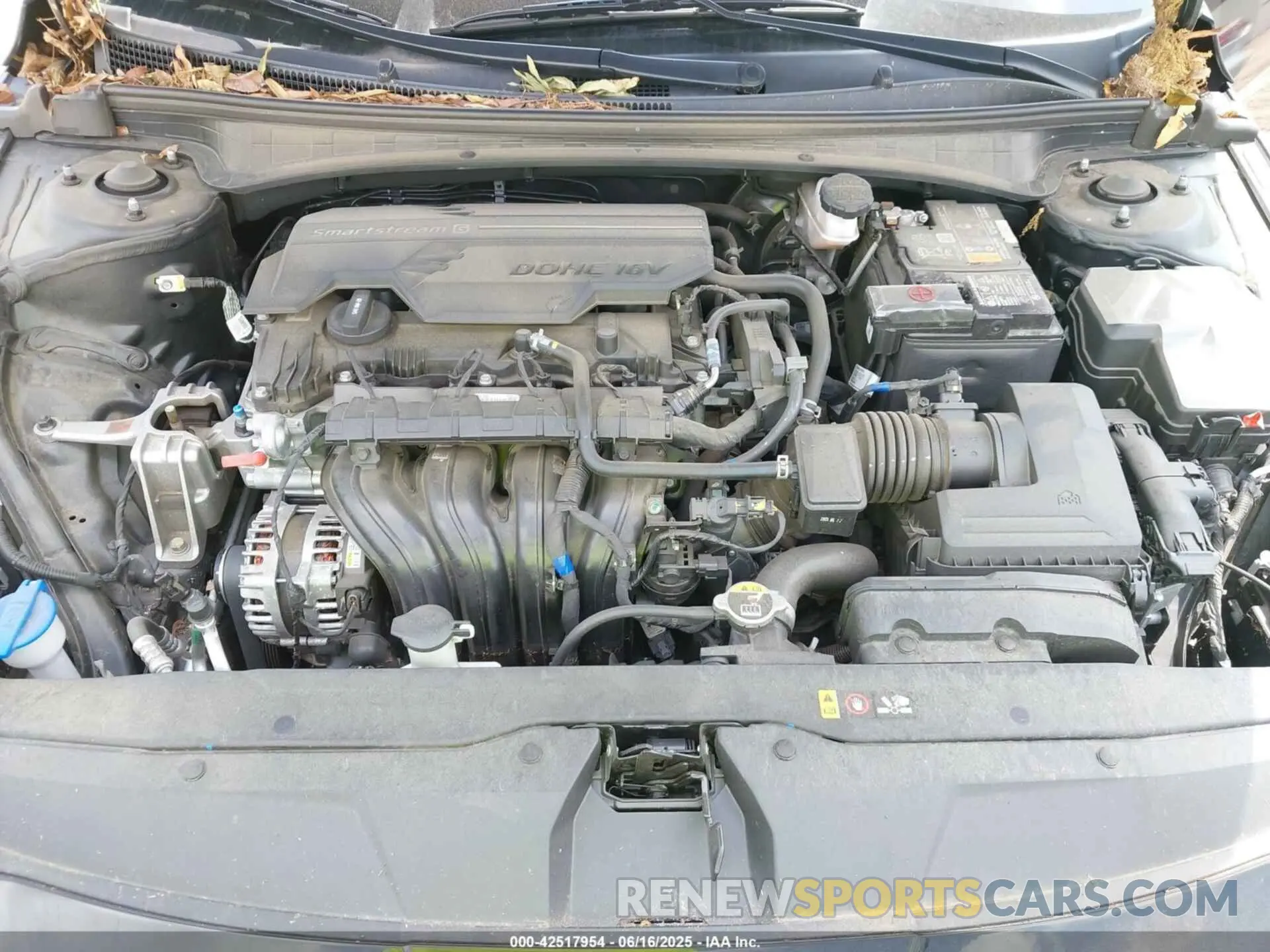 10 fotografías del automóvil dañado 5NPLS4AG9PH113937 HYUNDAI ELANTRA 2023