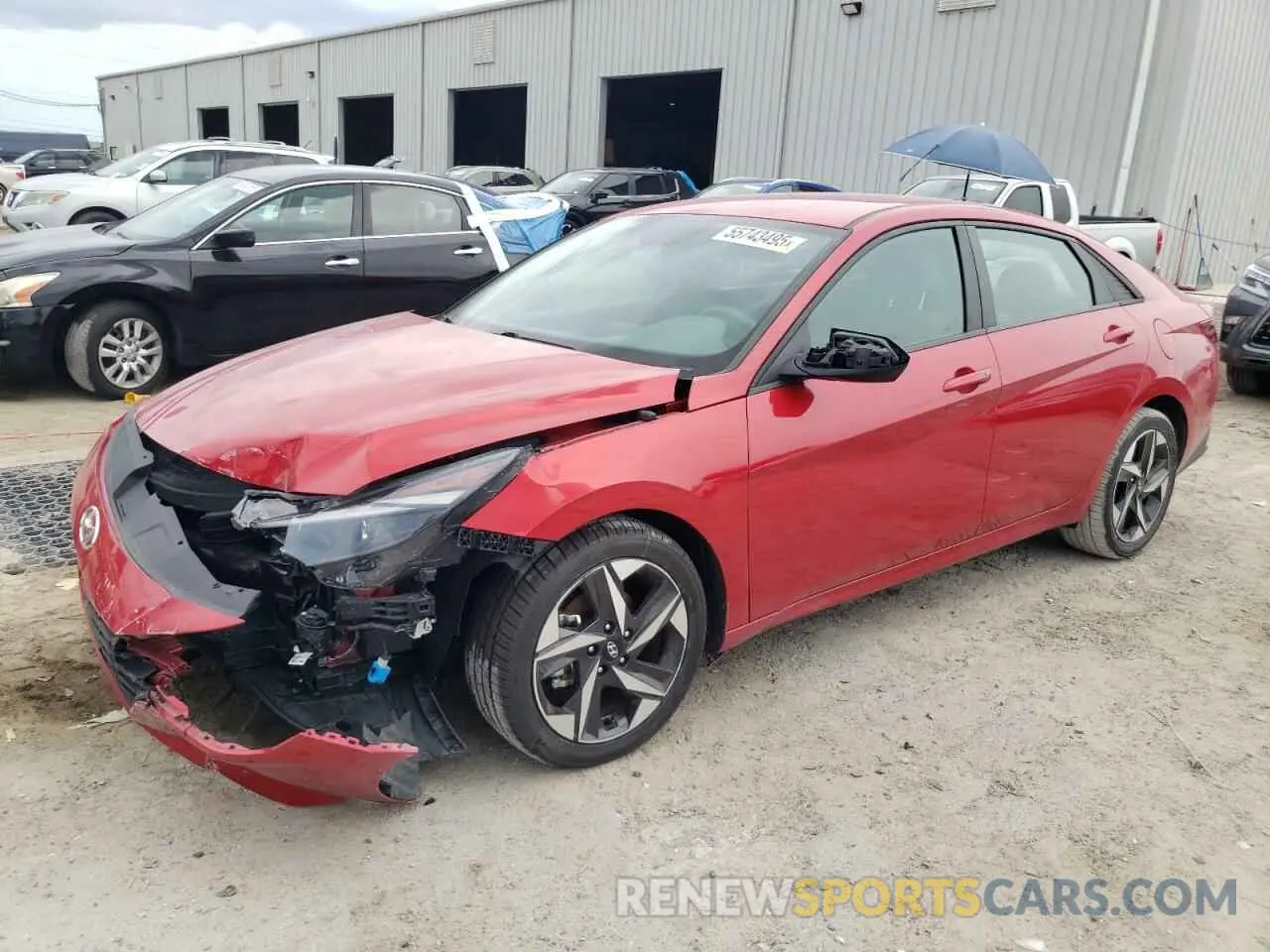 1 fotografías del automóvil dañado 5NPLS4AGXPH097103 HYUNDAI ELANTRA 2023