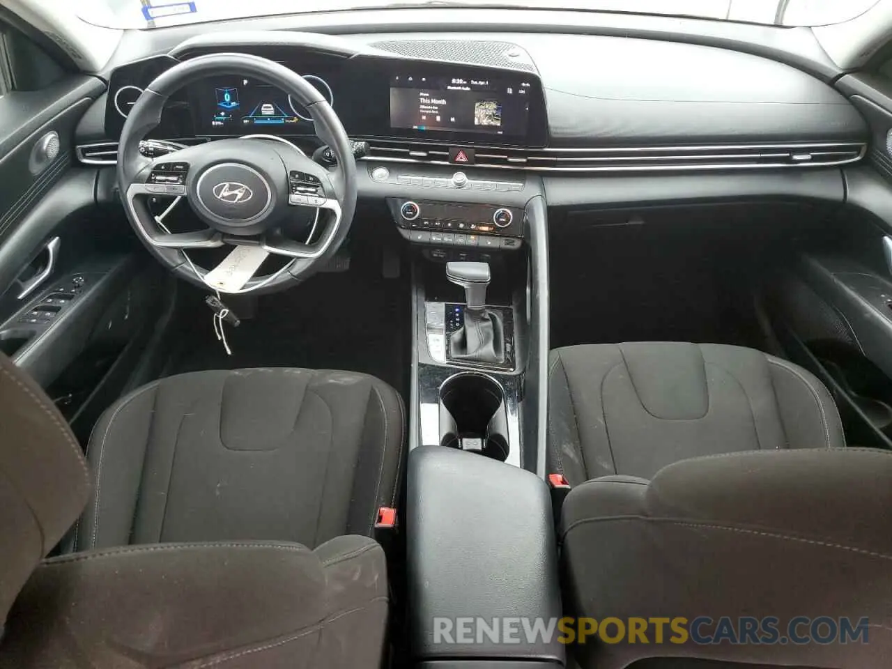 8 fotografías del automóvil dañado 5NPLS4AGXPH099448 HYUNDAI ELANTRA 2023