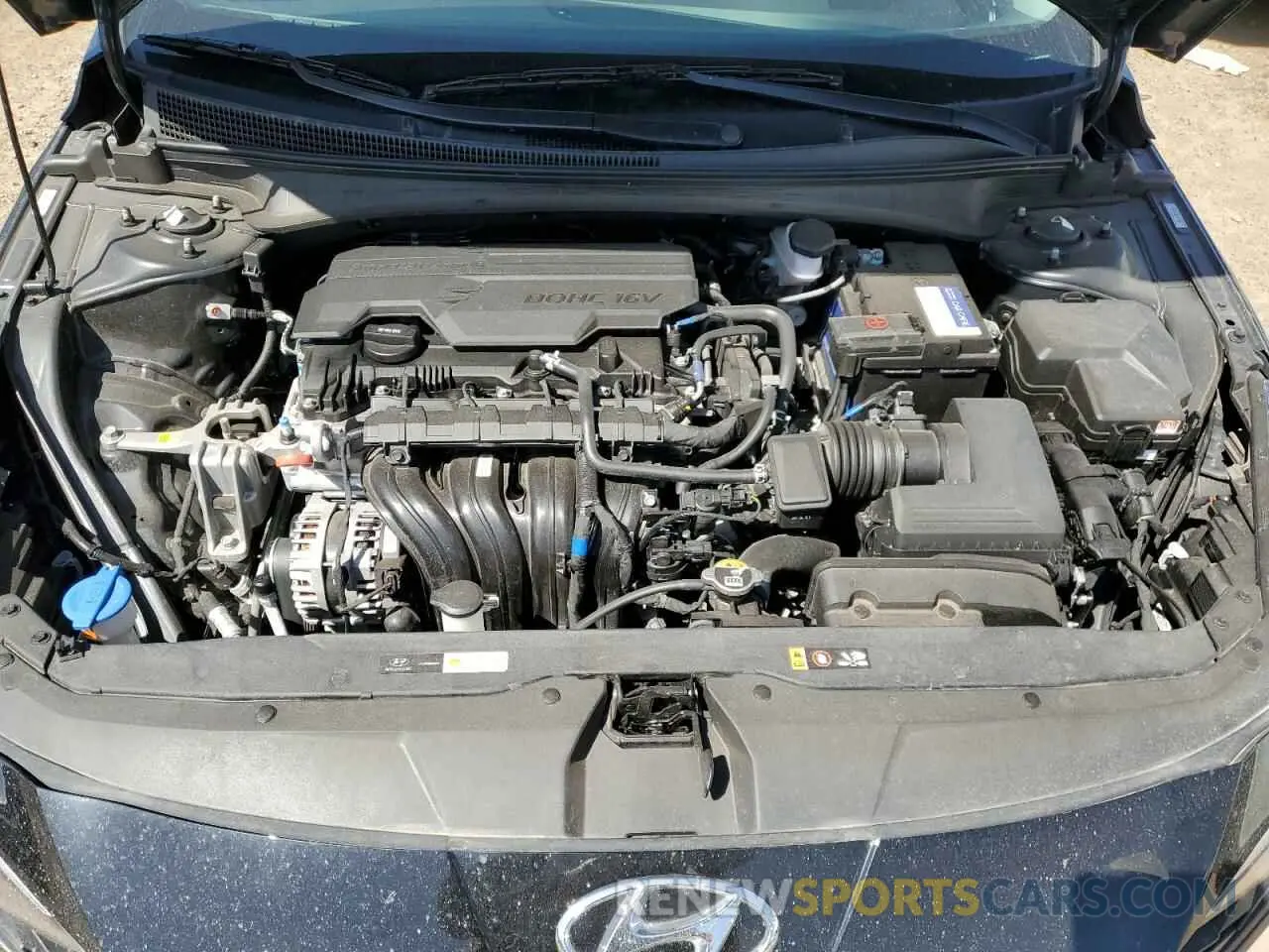 11 fotografías del automóvil dañado KMHLL4AG0PU466694 HYUNDAI ELANTRA 2023