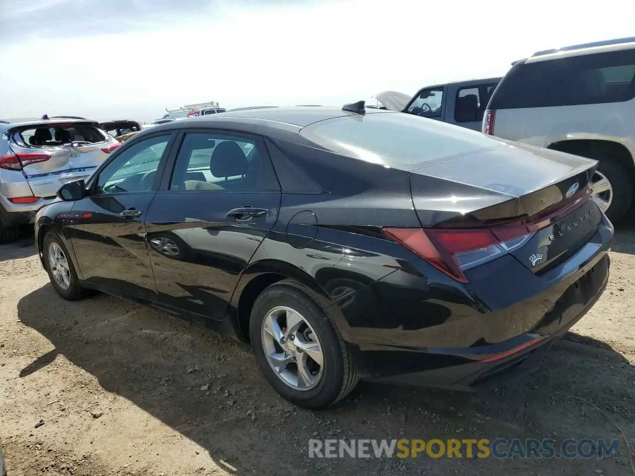 2 fotografías del automóvil dañado KMHLL4AG0PU466694 HYUNDAI ELANTRA 2023