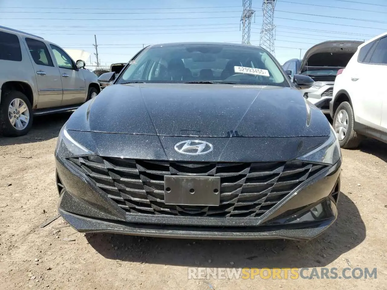 5 fotografías del automóvil dañado KMHLL4AG0PU466694 HYUNDAI ELANTRA 2023