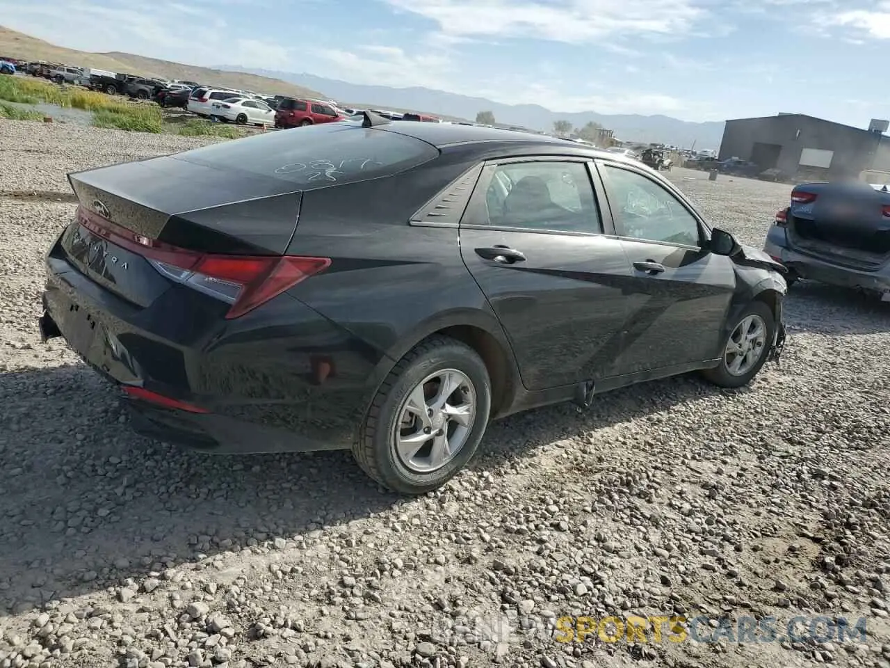 3 fotografías del automóvil dañado KMHLL4AG0PU535853 HYUNDAI ELANTRA 2023