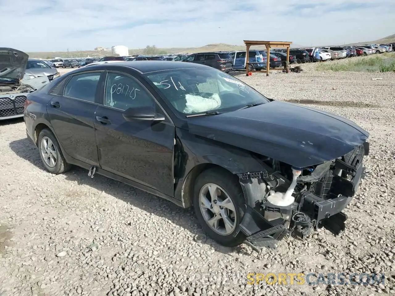 4 fotografías del automóvil dañado KMHLL4AG0PU535853 HYUNDAI ELANTRA 2023