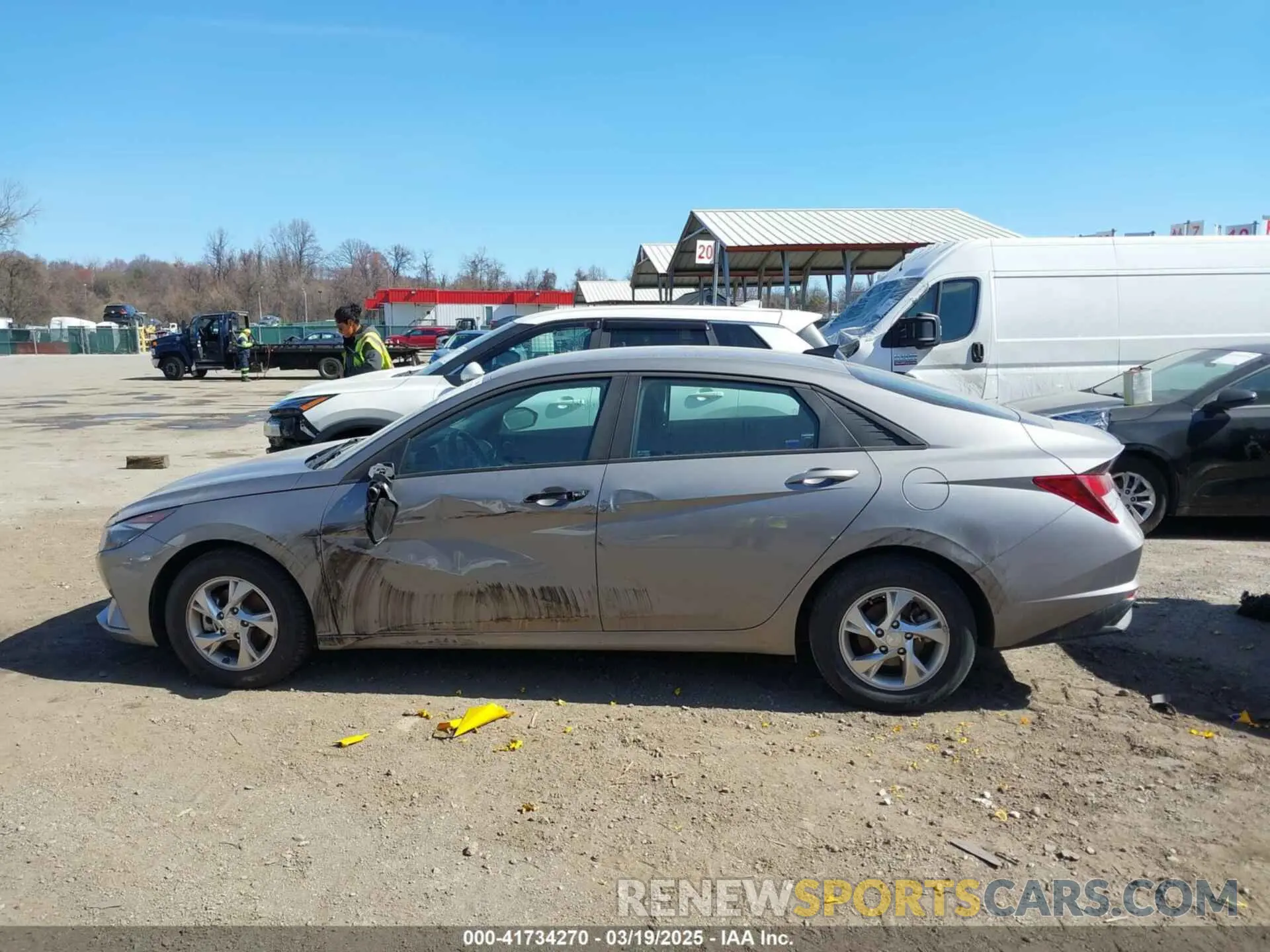 14 fotografías del automóvil dañado KMHLL4AG1PU454862 HYUNDAI ELANTRA 2023