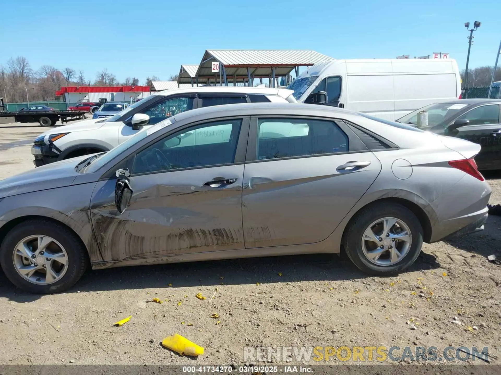 6 fotografías del automóvil dañado KMHLL4AG1PU454862 HYUNDAI ELANTRA 2023