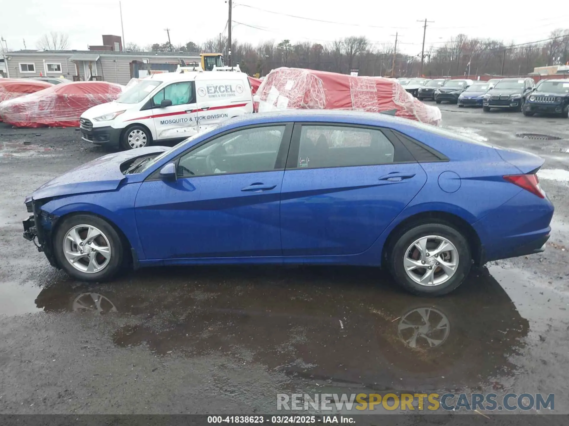 14 fotografías del automóvil dañado KMHLL4AG1PU557148 HYUNDAI ELANTRA 2023