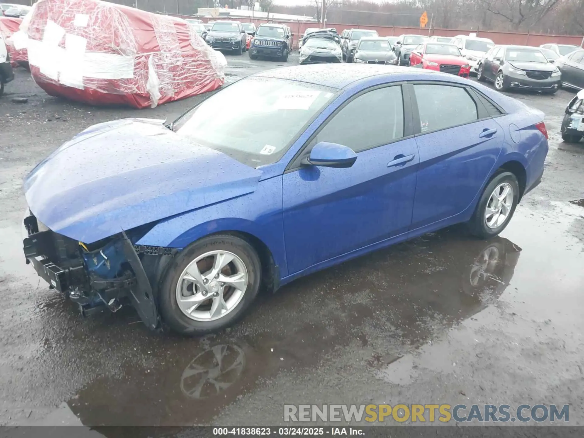 2 fotografías del automóvil dañado KMHLL4AG1PU557148 HYUNDAI ELANTRA 2023