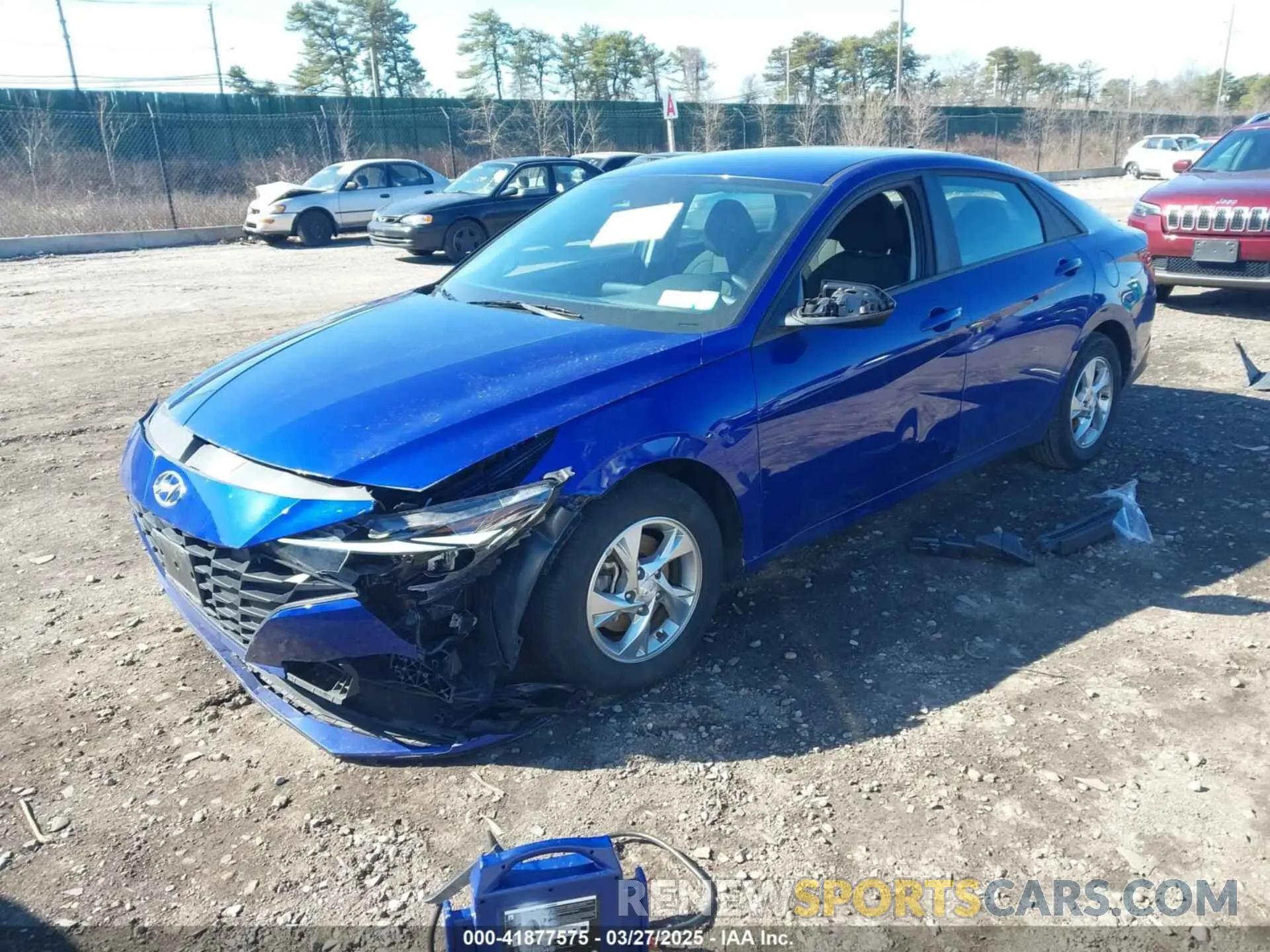 2 fotografías del automóvil dañado KMHLL4AG1PU557151 HYUNDAI ELANTRA 2023
