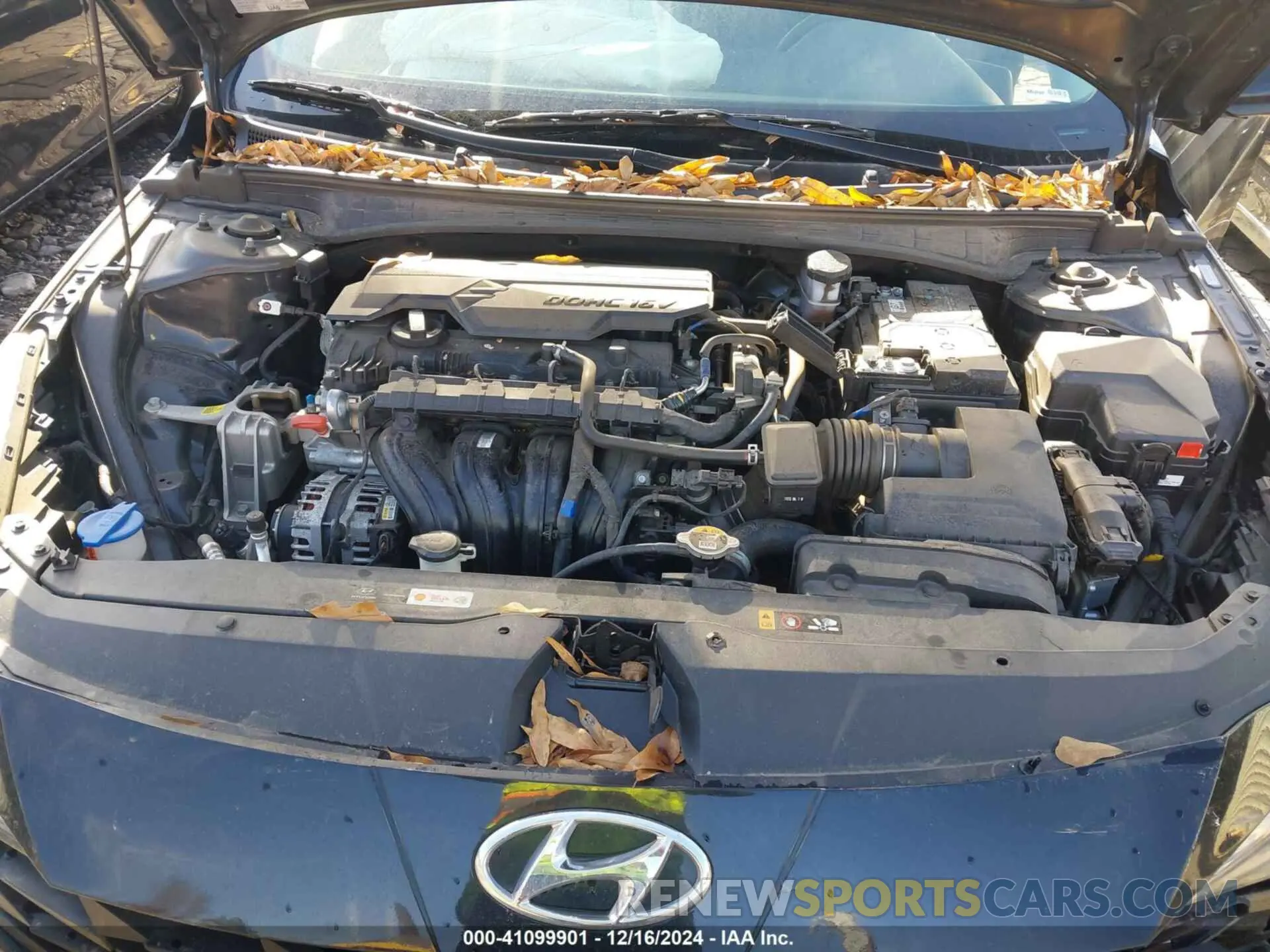 10 fotografías del automóvil dañado KMHLL4AG1PU576184 HYUNDAI ELANTRA 2023