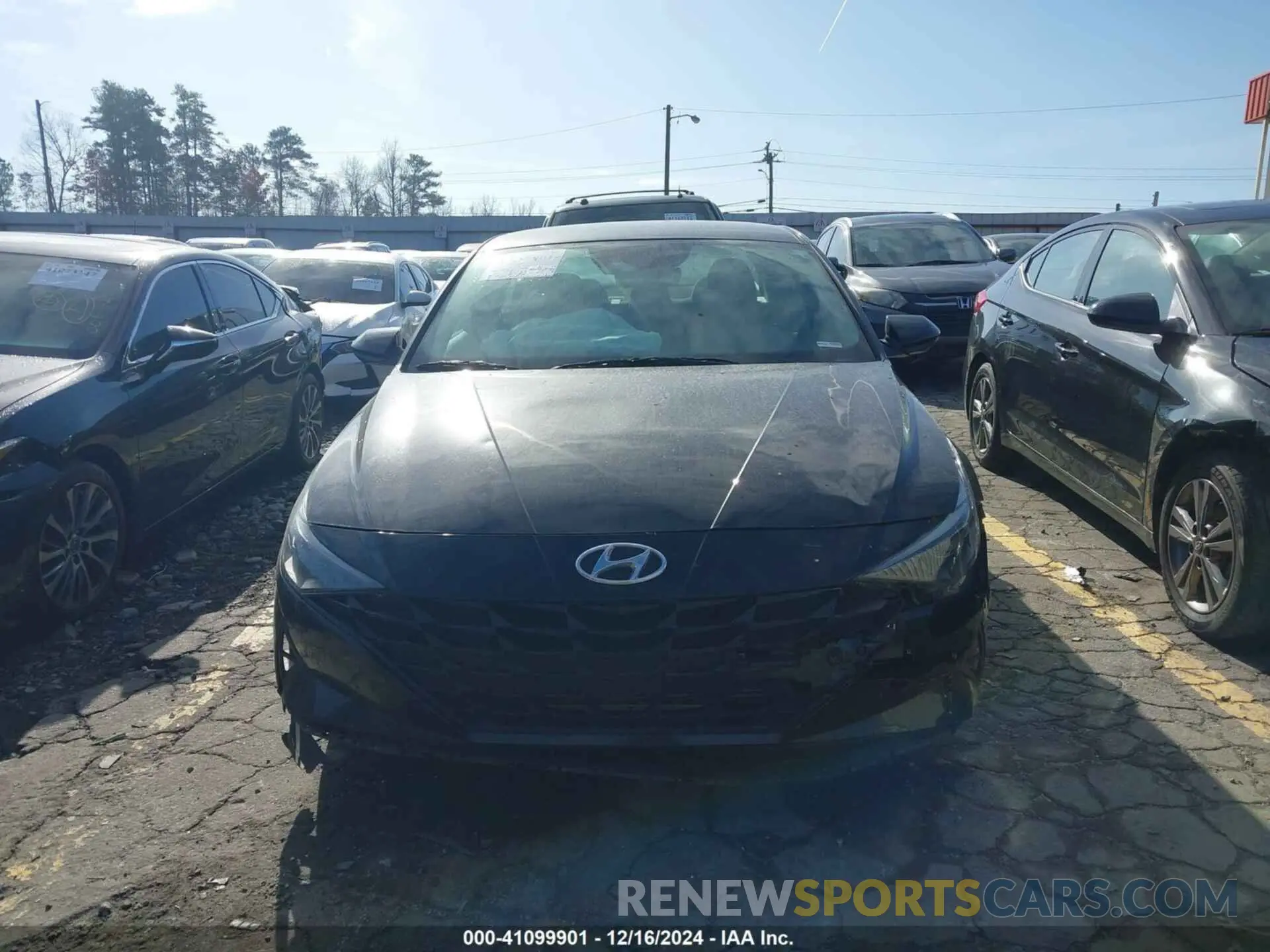 12 fotografías del automóvil dañado KMHLL4AG1PU576184 HYUNDAI ELANTRA 2023