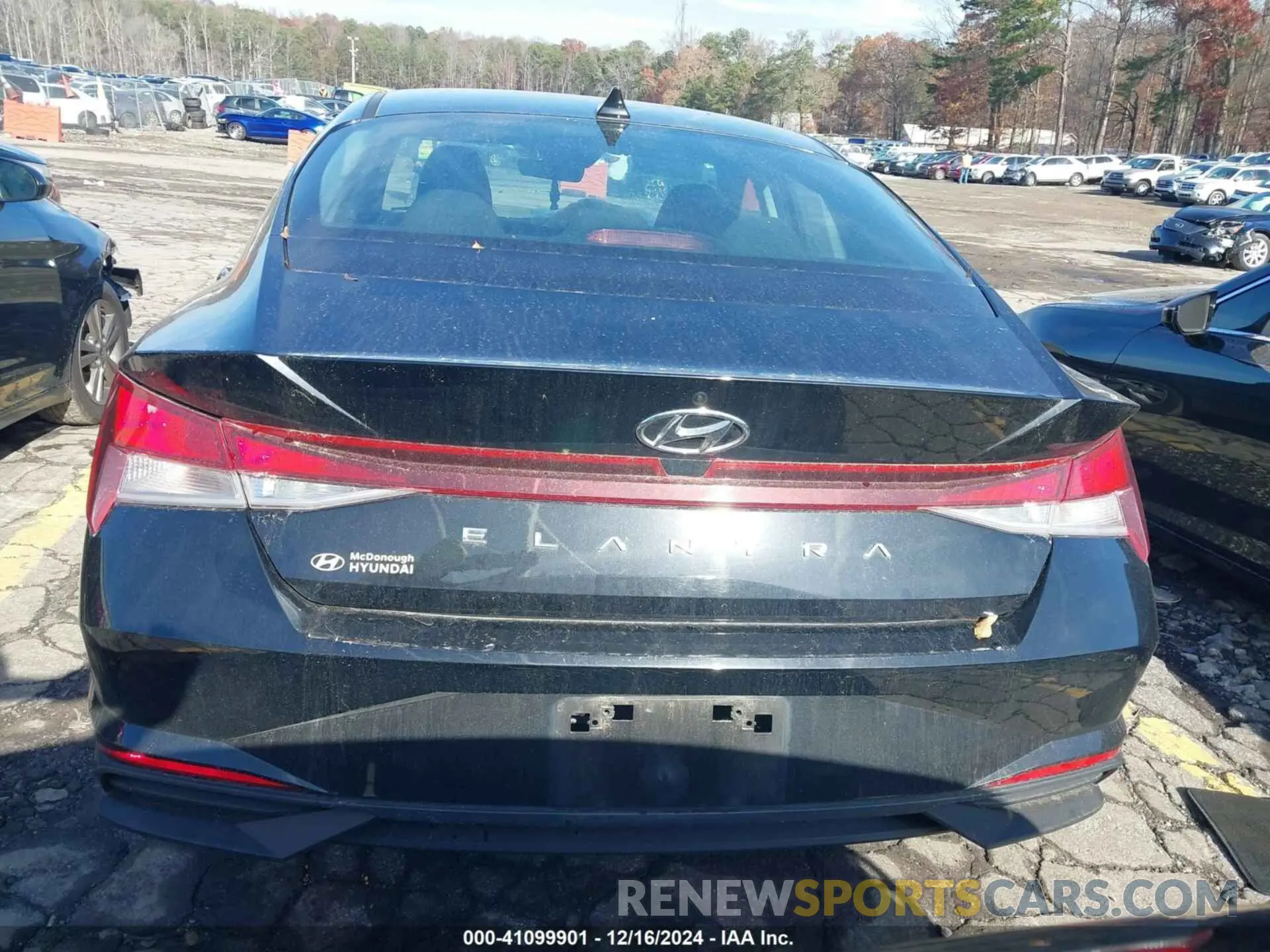 16 fotografías del automóvil dañado KMHLL4AG1PU576184 HYUNDAI ELANTRA 2023