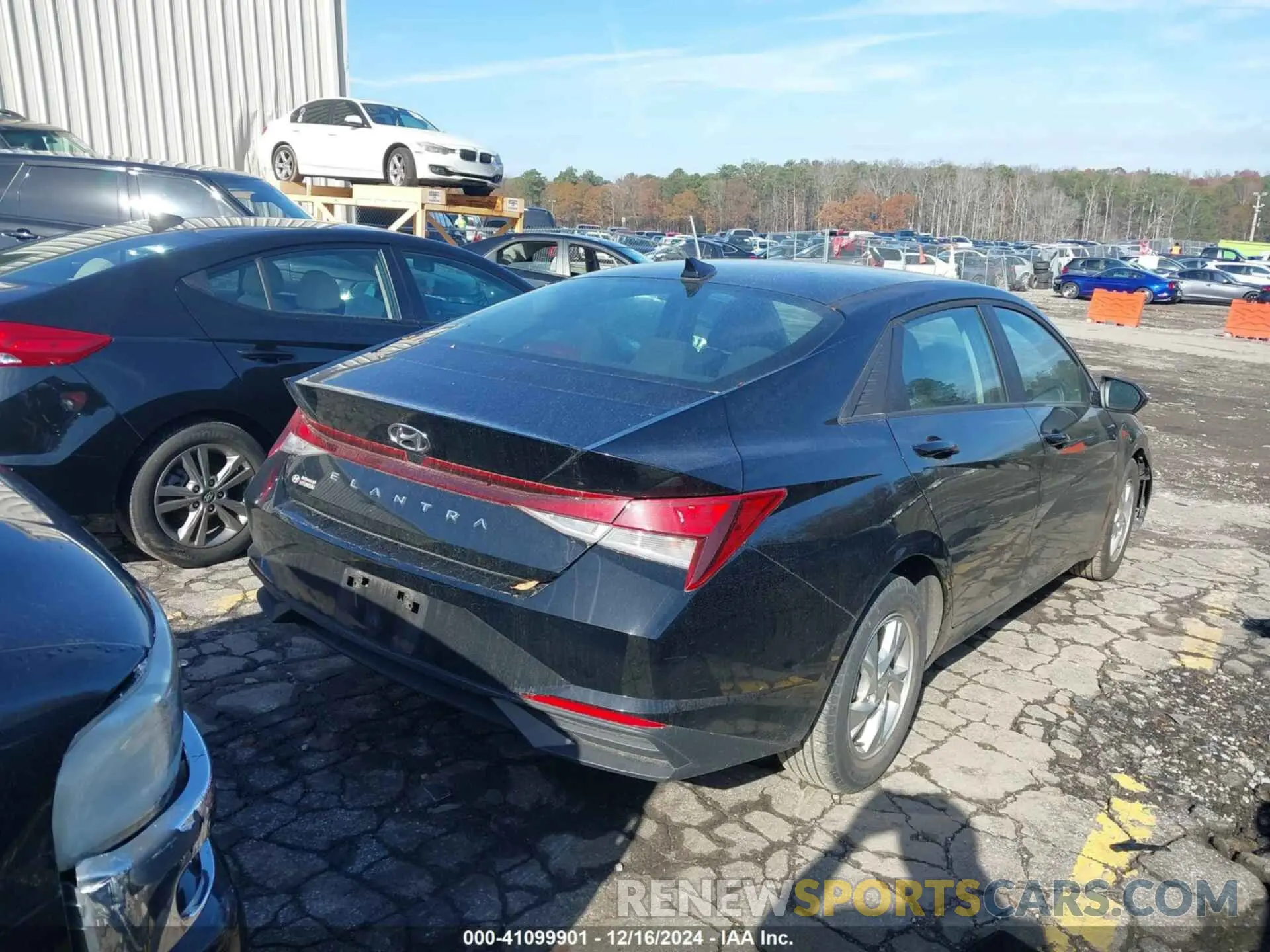 4 fotografías del automóvil dañado KMHLL4AG1PU576184 HYUNDAI ELANTRA 2023