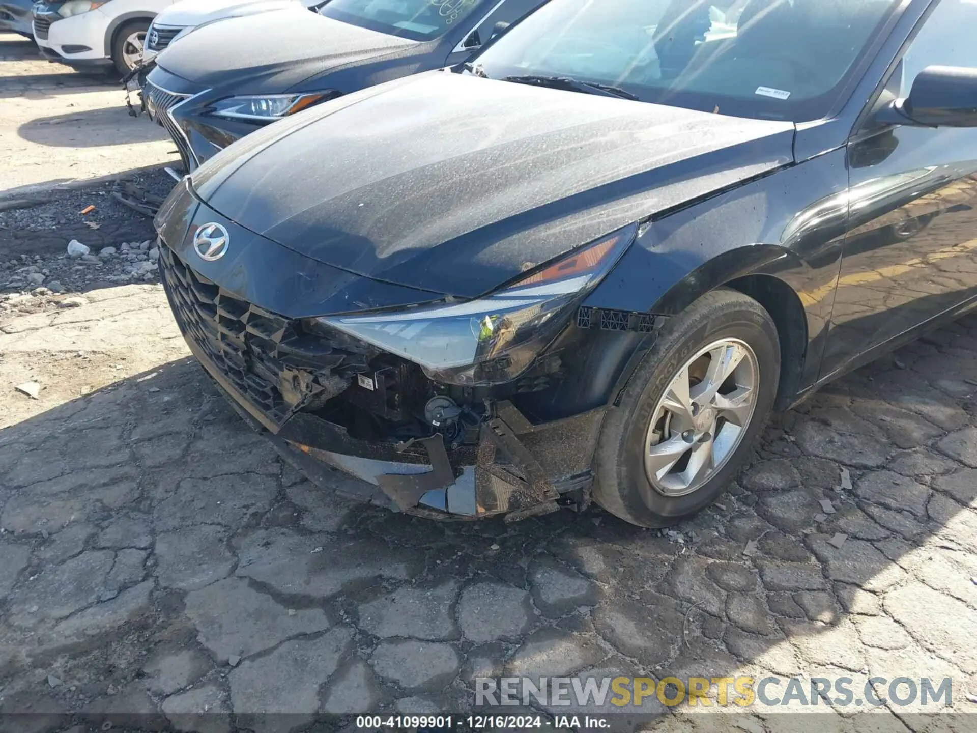 6 fotografías del automóvil dañado KMHLL4AG1PU576184 HYUNDAI ELANTRA 2023
