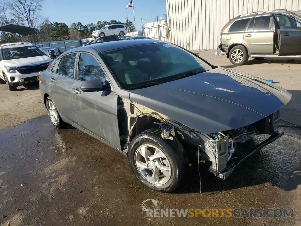4 fotografías del automóvil dañado KMHLL4AG1PU580249 HYUNDAI ELANTRA 2023