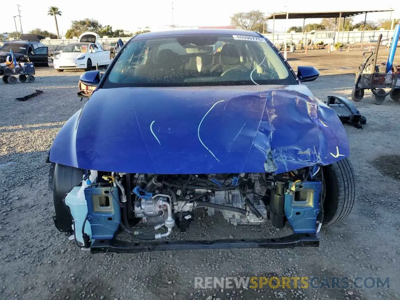 5 fotografías del automóvil dañado KMHLL4AG1PU583197 HYUNDAI ELANTRA 2023