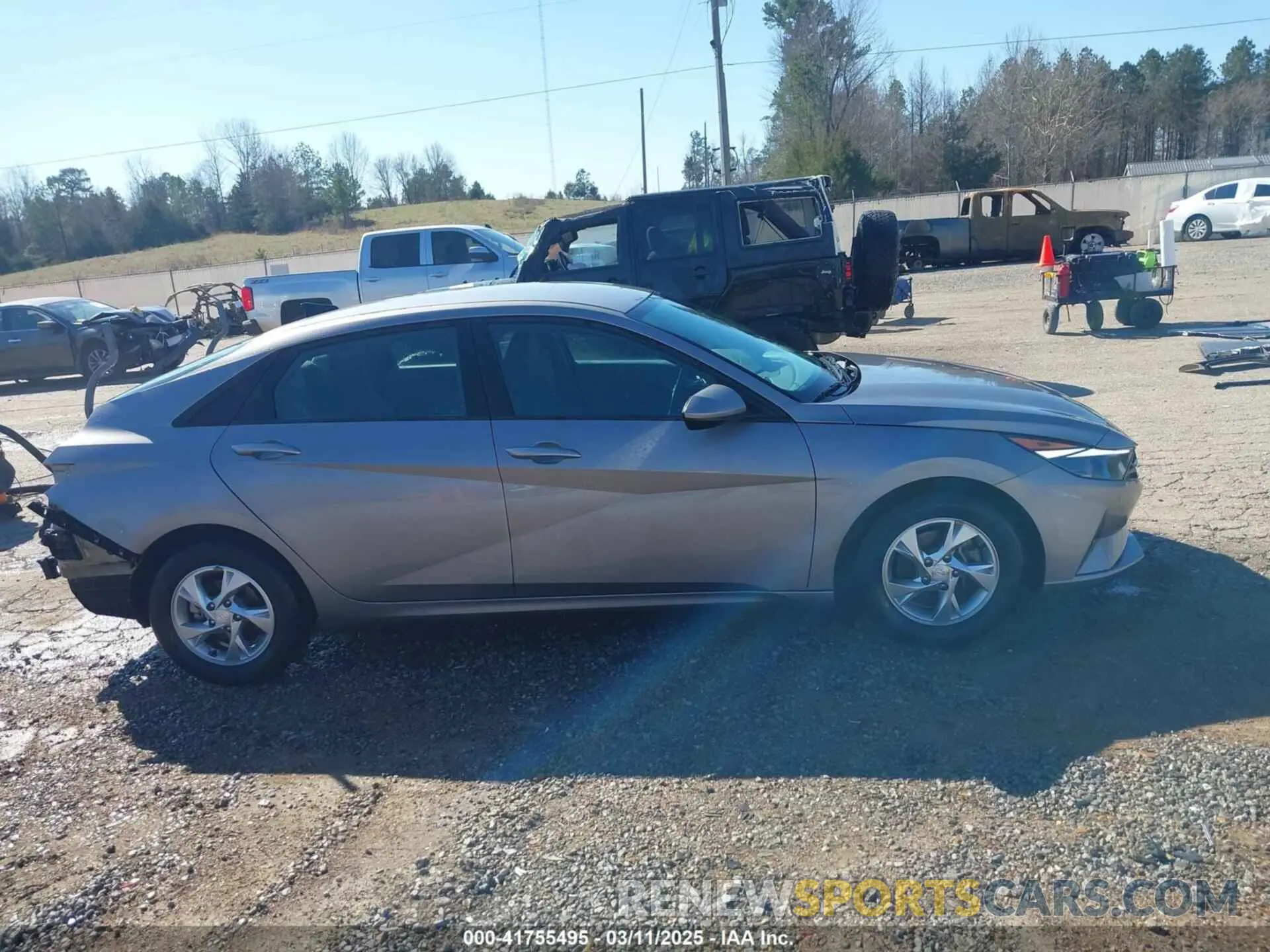 14 fotografías del automóvil dañado KMHLL4AG3PU540268 HYUNDAI ELANTRA 2023