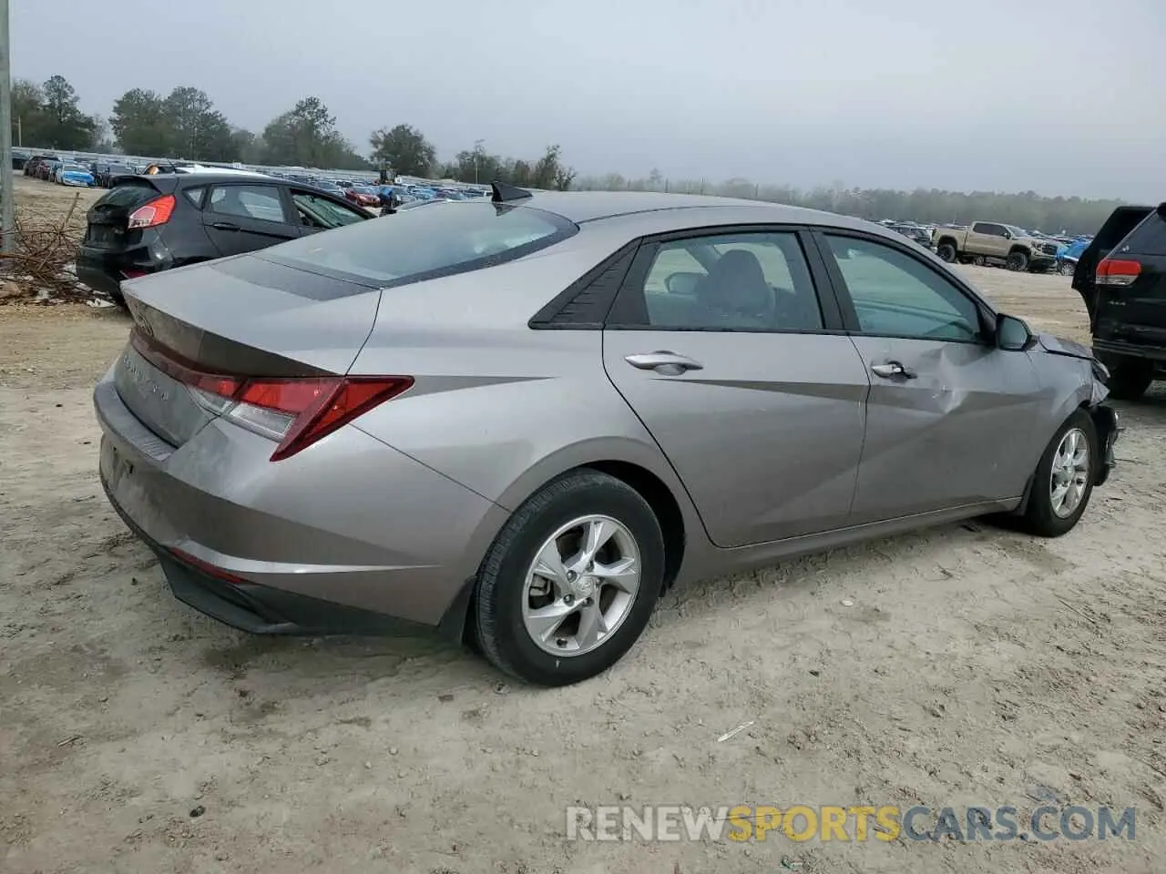 3 fotografías del automóvil dañado KMHLL4AG4PU539193 HYUNDAI ELANTRA 2023
