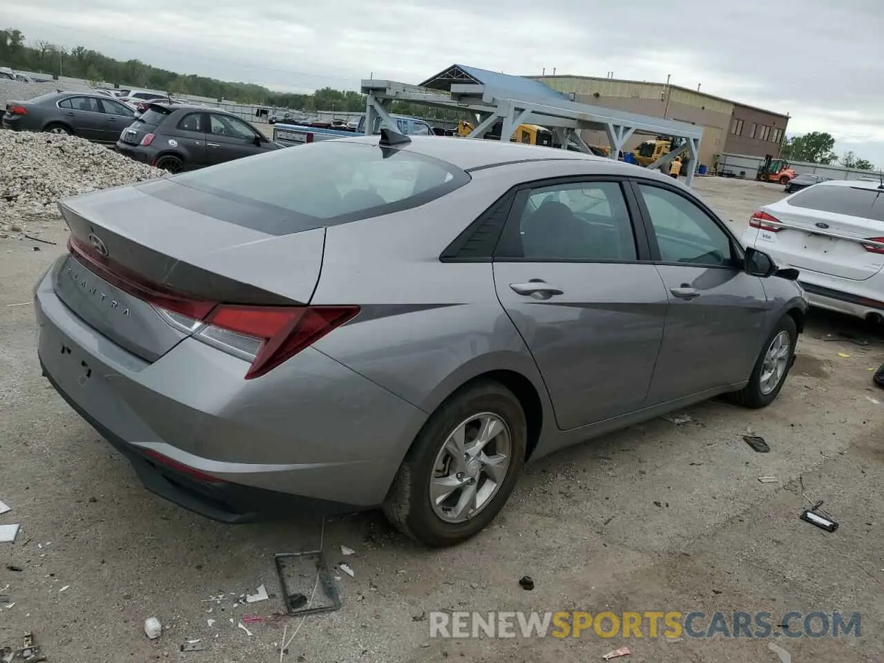 3 fotografías del automóvil dañado KMHLL4AG5PU496791 HYUNDAI ELANTRA 2023