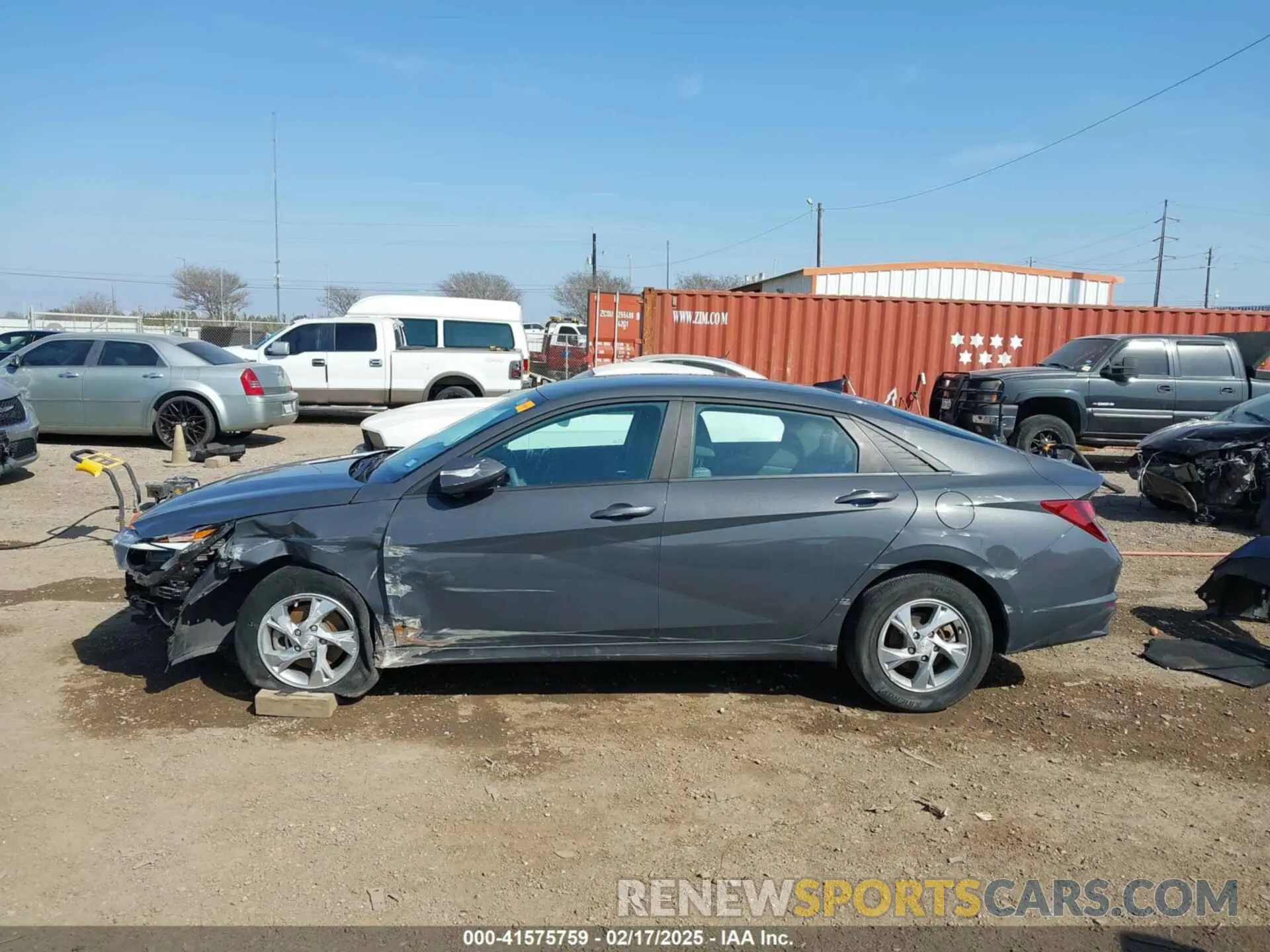 15 fotografías del automóvil dañado KMHLL4AG5PU574213 HYUNDAI ELANTRA 2023