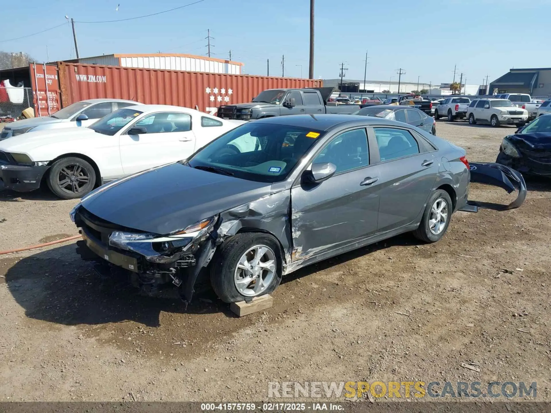2 fotografías del automóvil dañado KMHLL4AG5PU574213 HYUNDAI ELANTRA 2023