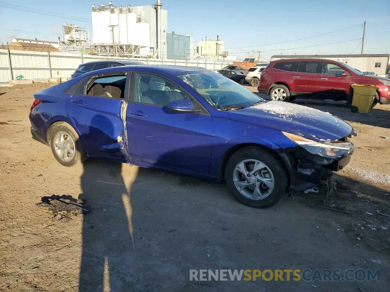 4 fotografías del automóvil dañado KMHLL4AG5PU632448 HYUNDAI ELANTRA 2023
