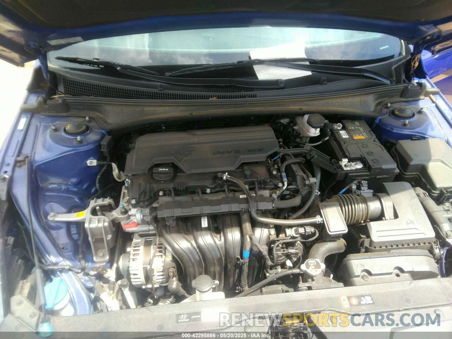 10 fotografías del automóvil dañado KMHLL4AG7PU547028 HYUNDAI ELANTRA 2023