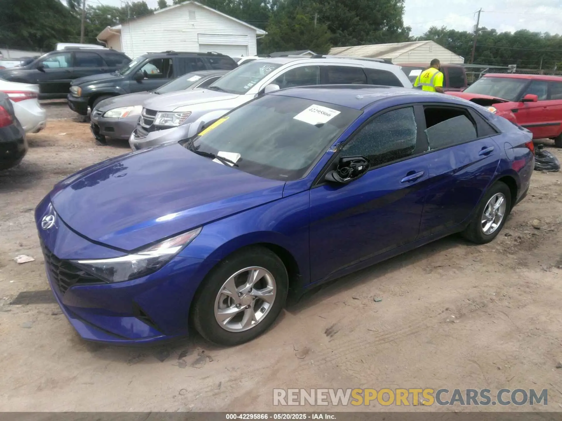 2 fotografías del automóvil dañado KMHLL4AG7PU547028 HYUNDAI ELANTRA 2023