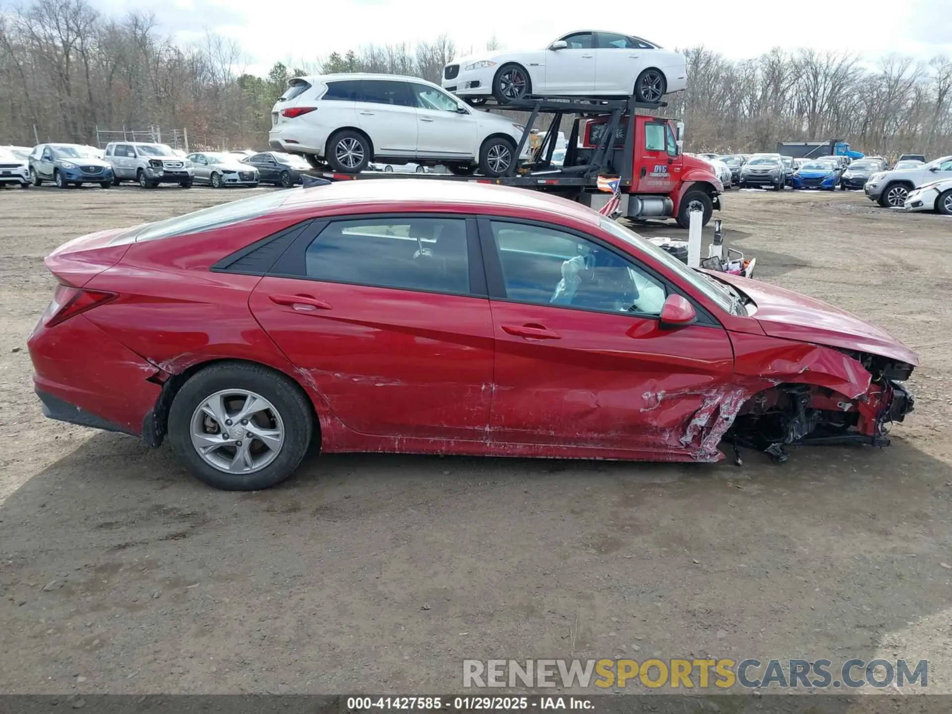 13 fotografías del automóvil dañado KMHLL4AG8PU519867 HYUNDAI ELANTRA 2023