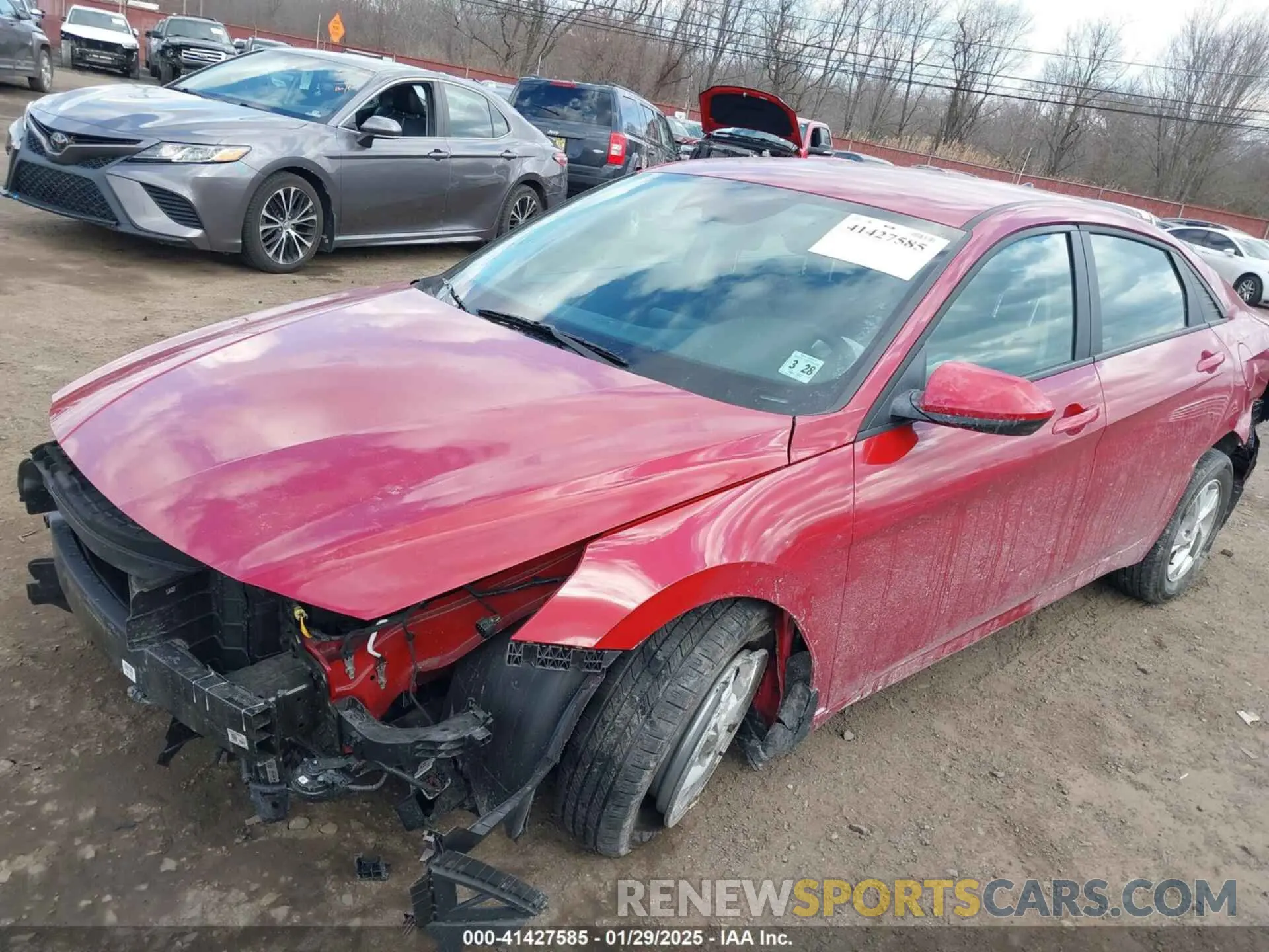 18 fotografías del automóvil dañado KMHLL4AG8PU519867 HYUNDAI ELANTRA 2023