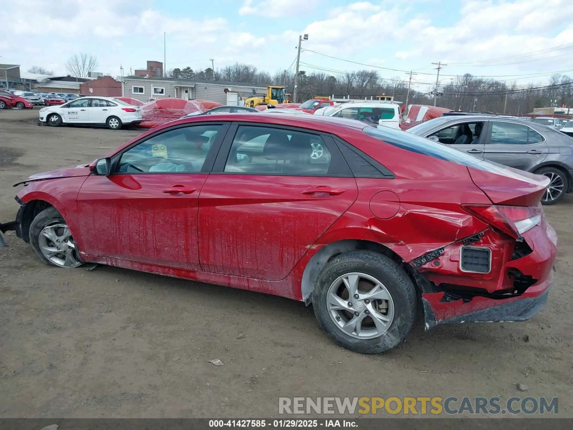 19 fotografías del automóvil dañado KMHLL4AG8PU519867 HYUNDAI ELANTRA 2023