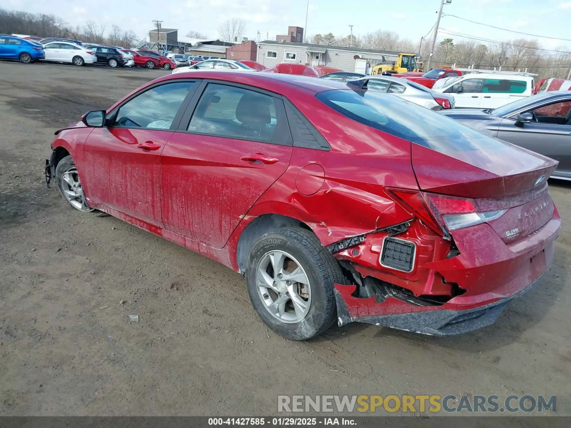 3 fotografías del automóvil dañado KMHLL4AG8PU519867 HYUNDAI ELANTRA 2023