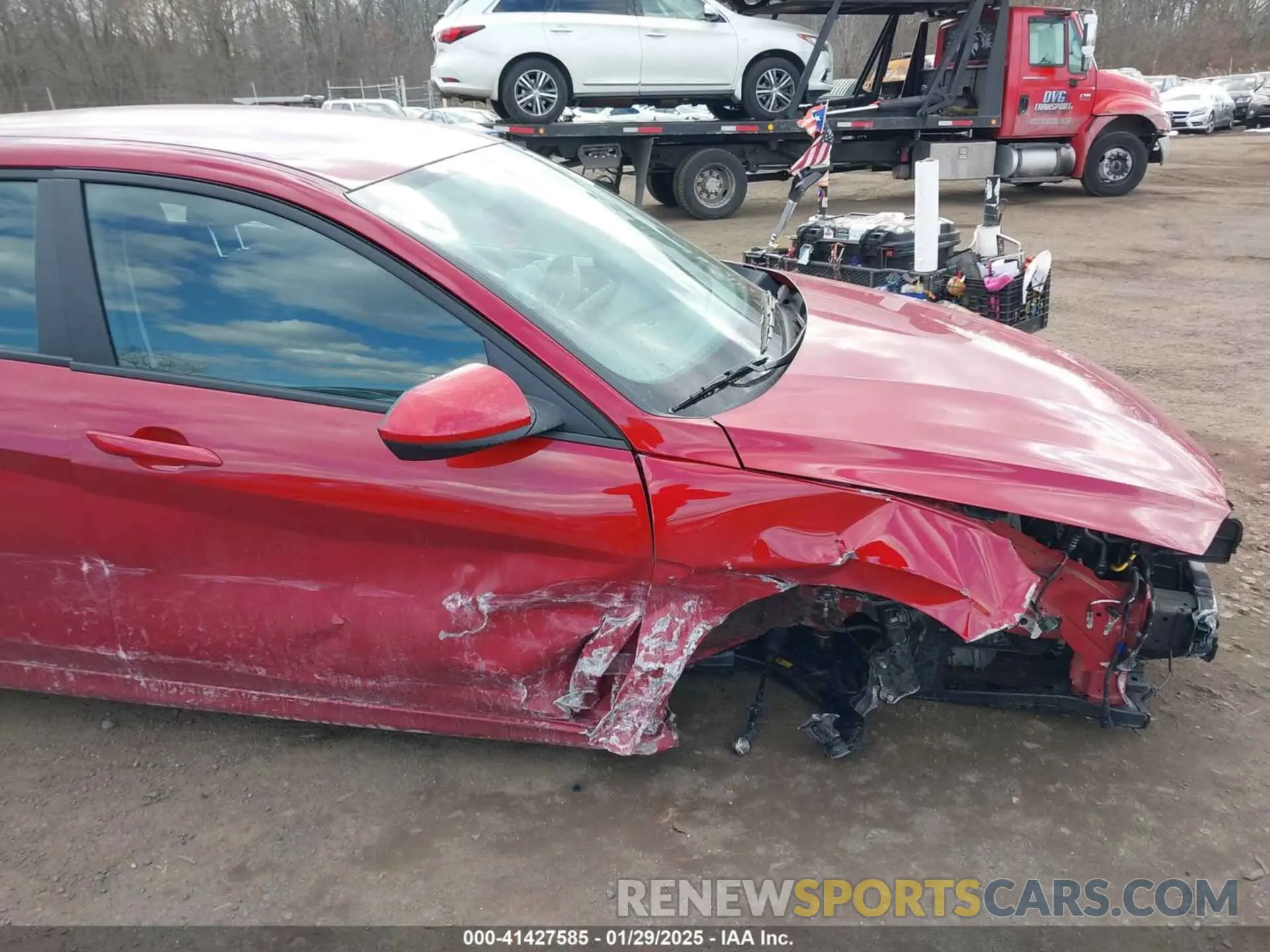 6 fotografías del automóvil dañado KMHLL4AG8PU519867 HYUNDAI ELANTRA 2023