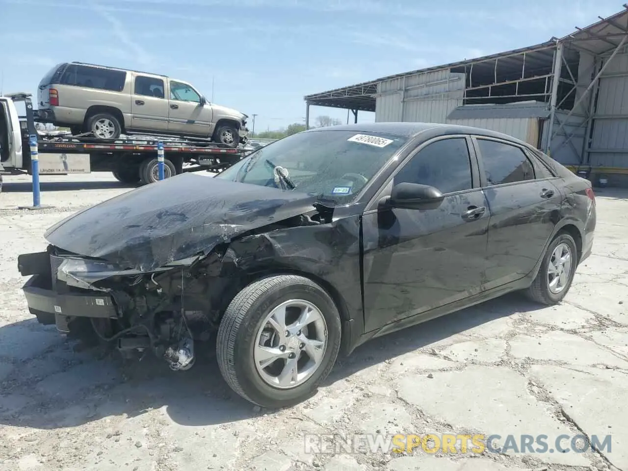 1 fotografías del automóvil dañado KMHLL4AG8PU553632 HYUNDAI ELANTRA 2023