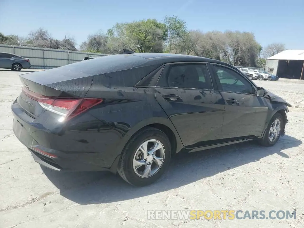 3 fotografías del automóvil dañado KMHLL4AG8PU553632 HYUNDAI ELANTRA 2023