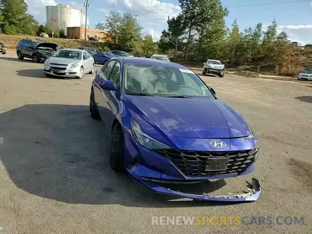 11 fotografías del automóvil dañado KMHLL4AG8PU563187 HYUNDAI ELANTRA 2023