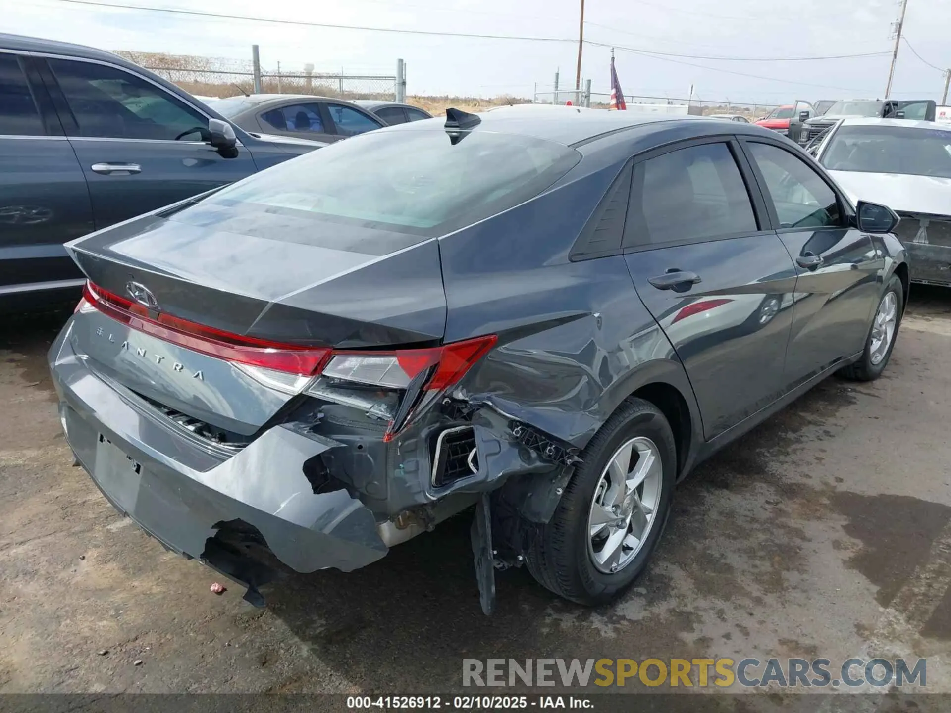 4 fotografías del automóvil dañado KMHLL4AG8PU634792 HYUNDAI ELANTRA 2023