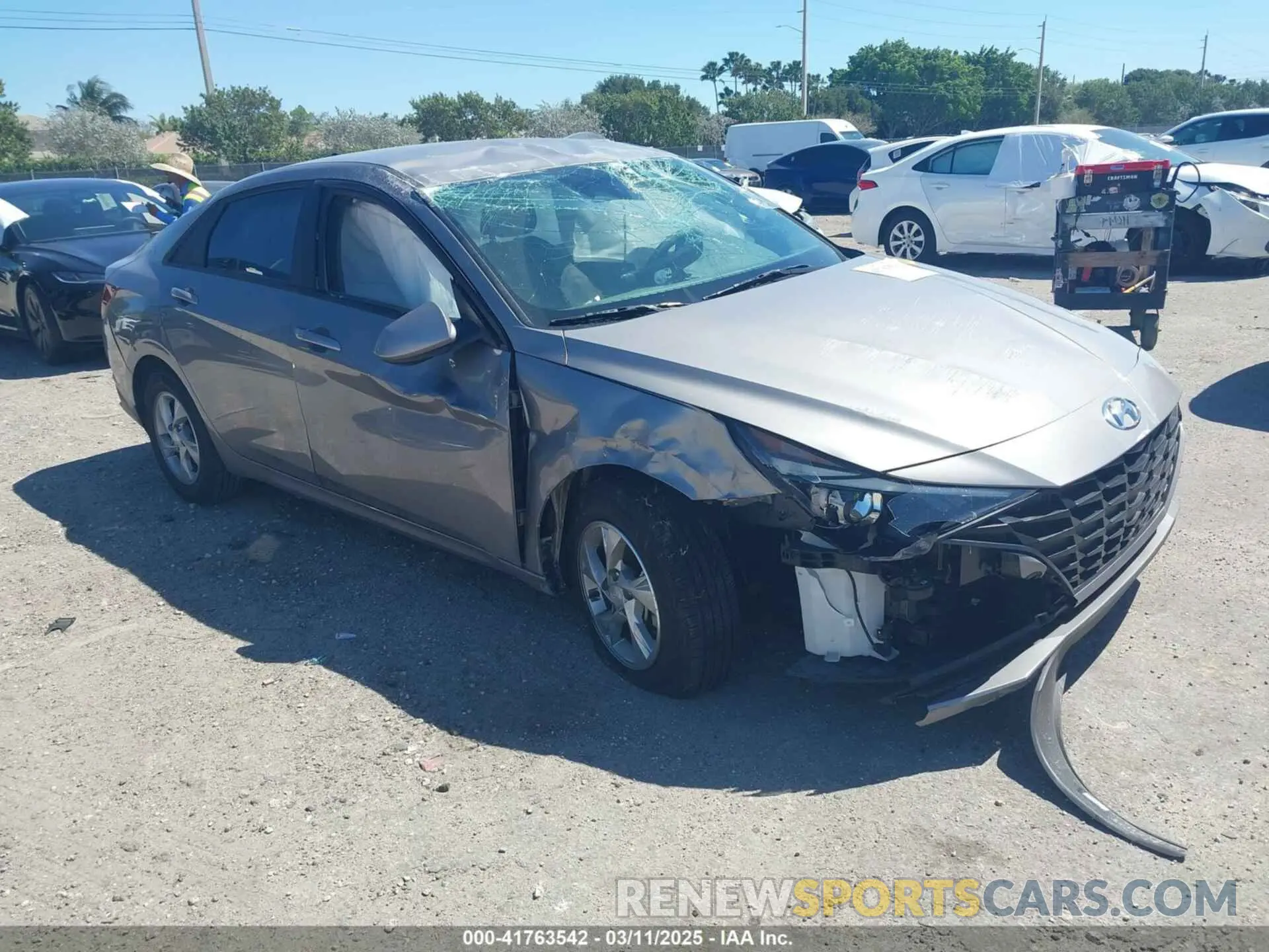 1 fotografías del automóvil dañado KMHLL4AG9PU483378 HYUNDAI ELANTRA 2023