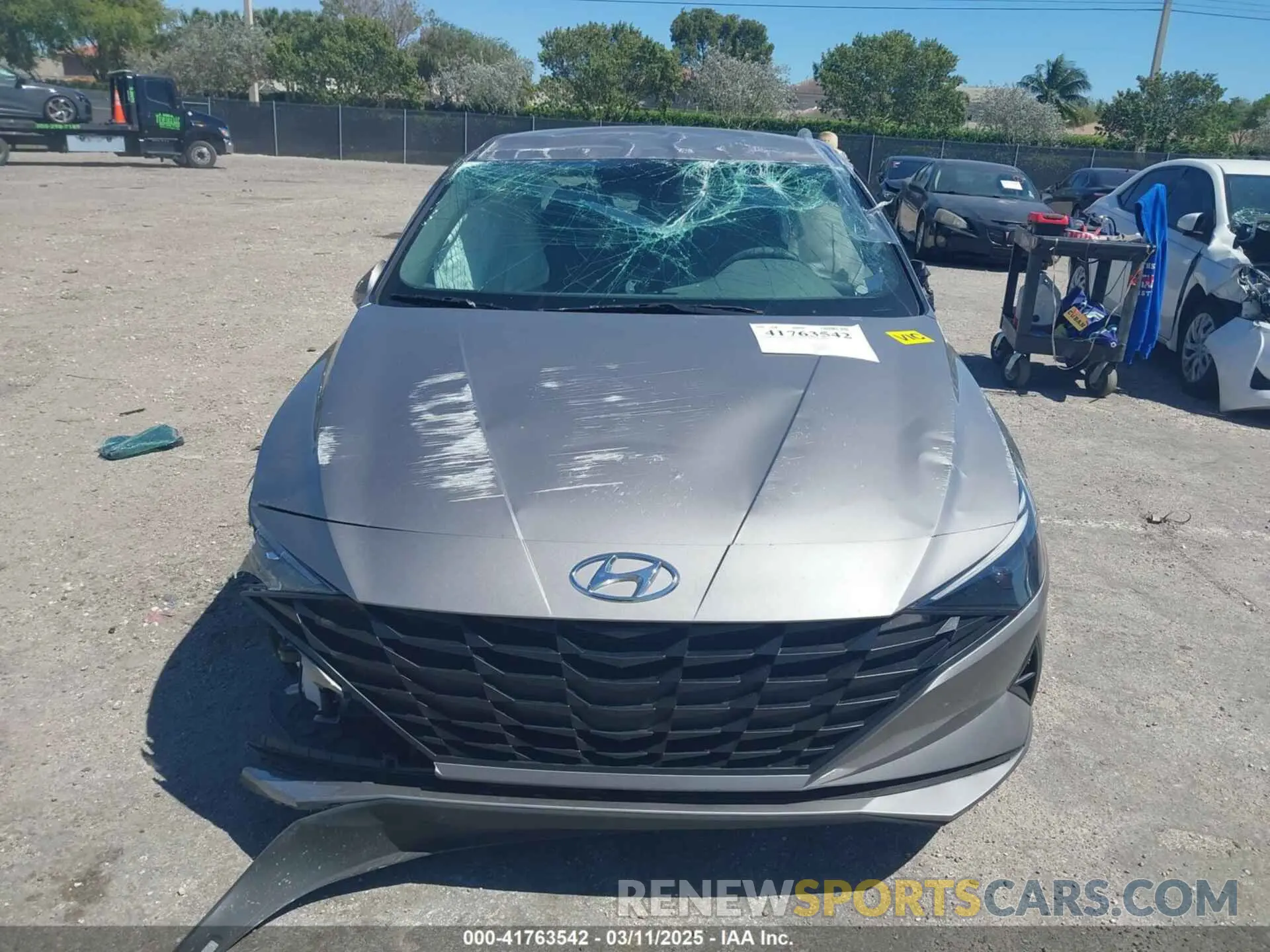 12 fotografías del automóvil dañado KMHLL4AG9PU483378 HYUNDAI ELANTRA 2023