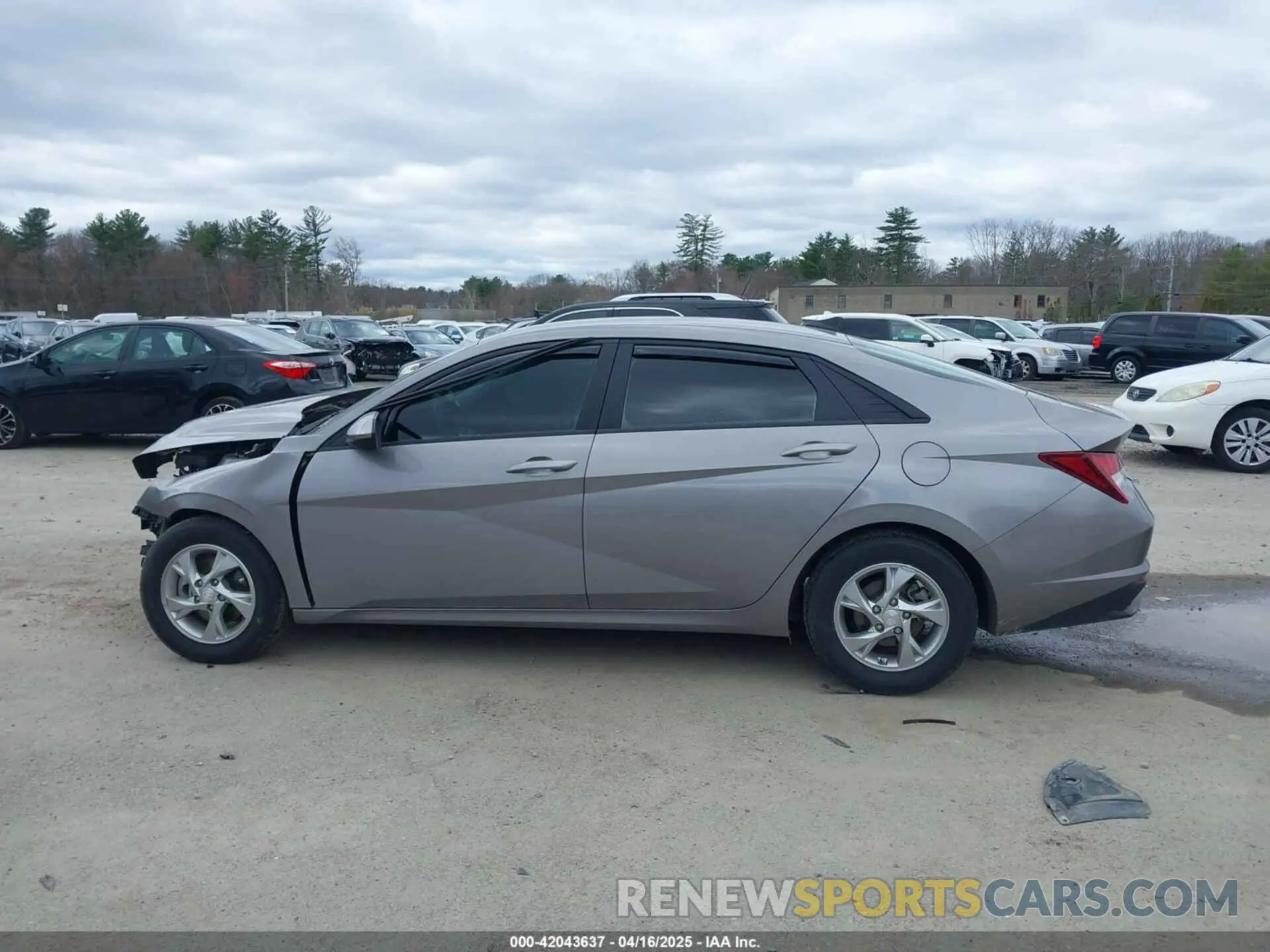 15 fotografías del automóvil dañado KMHLL4AG9PU630122 HYUNDAI ELANTRA 2023