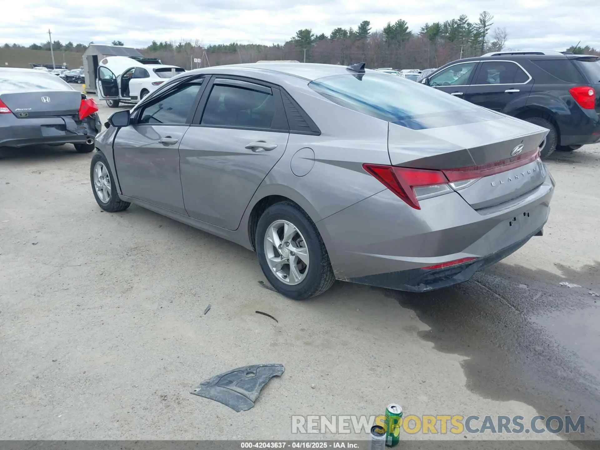 3 fotografías del automóvil dañado KMHLL4AG9PU630122 HYUNDAI ELANTRA 2023