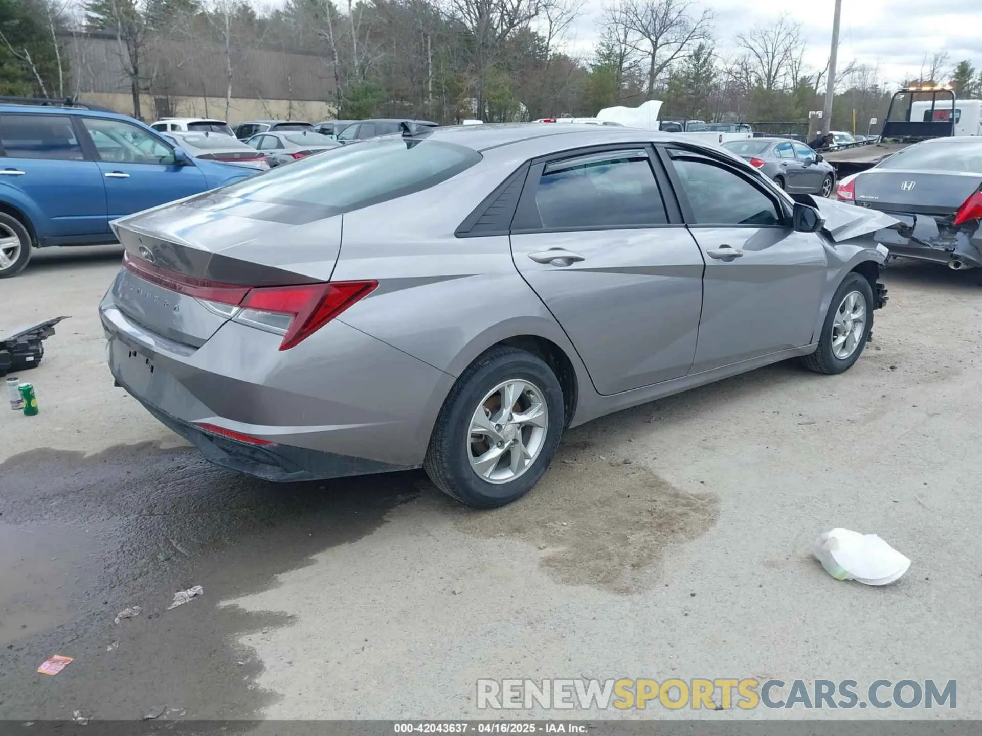 4 fotografías del automóvil dañado KMHLL4AG9PU630122 HYUNDAI ELANTRA 2023