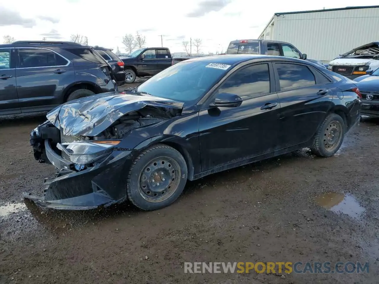 1 fotografías del automóvil dañado KMHLM4AG0PU399821 HYUNDAI ELANTRA 2023