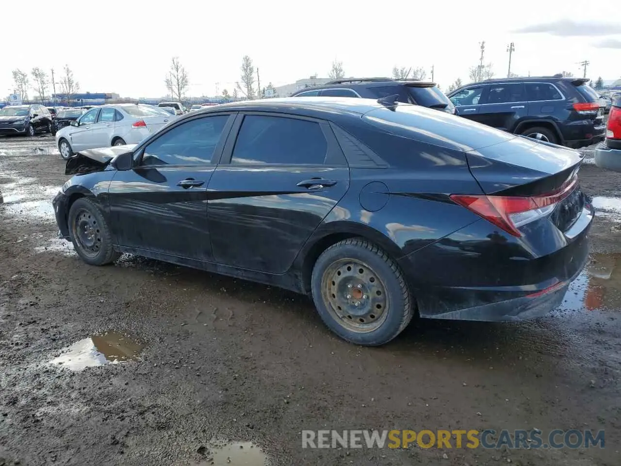 2 fotografías del automóvil dañado KMHLM4AG0PU399821 HYUNDAI ELANTRA 2023