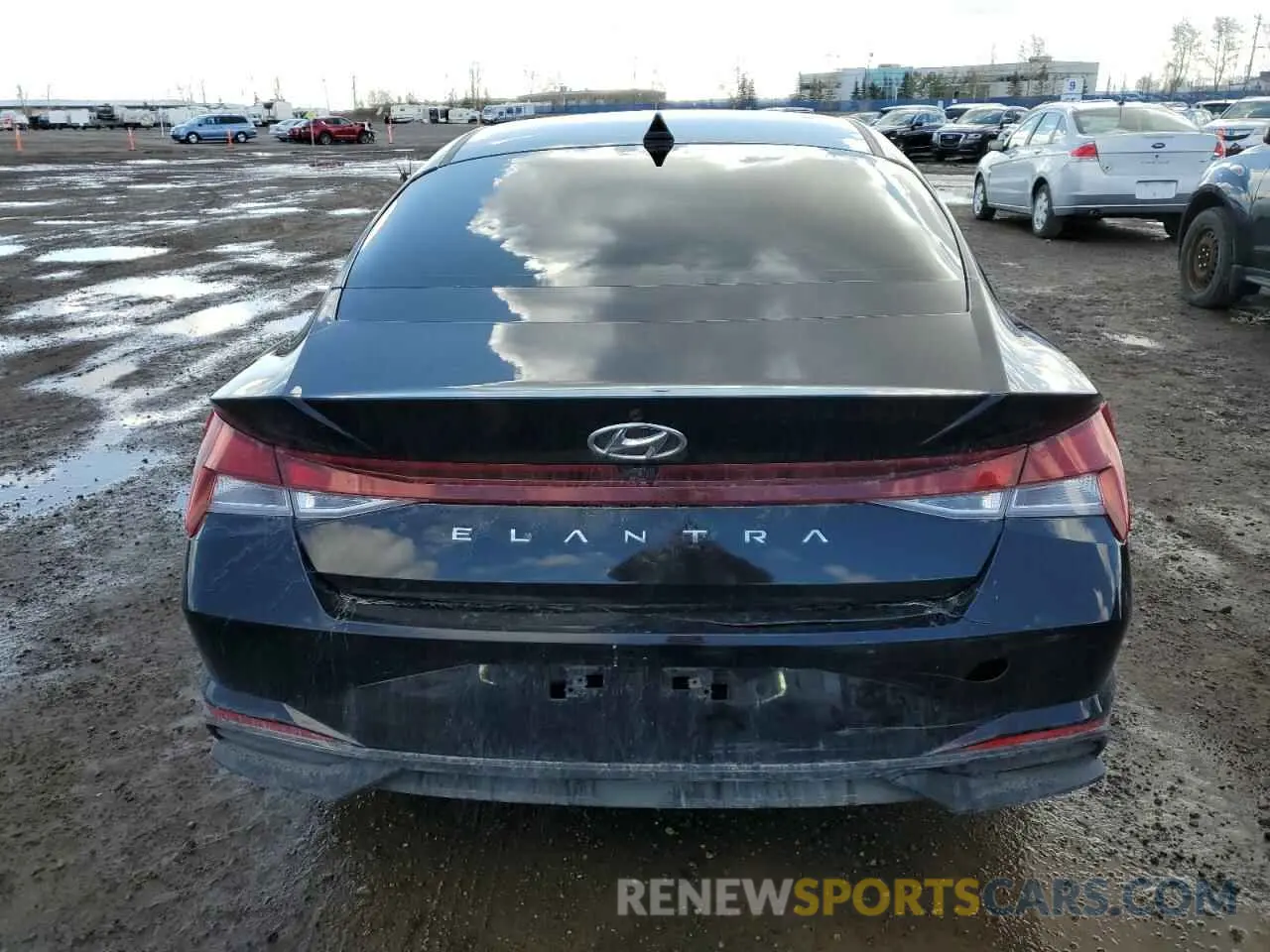 6 fotografías del automóvil dañado KMHLM4AG0PU399821 HYUNDAI ELANTRA 2023