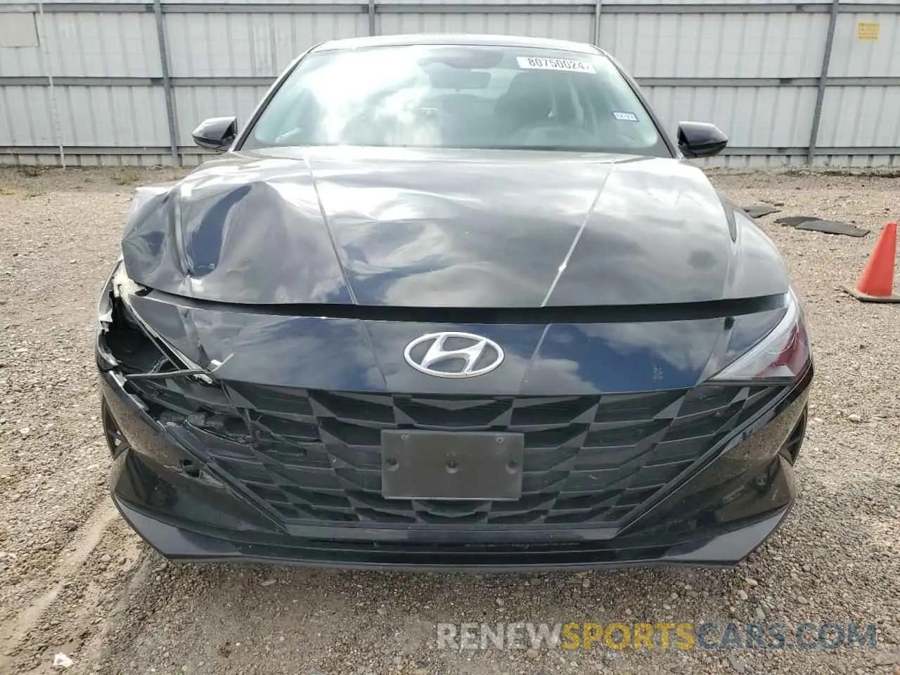 5 fotografías del automóvil dañado KMHLM4AG0PU448550 HYUNDAI ELANTRA 2023