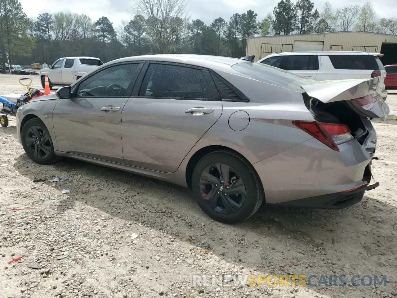 2 fotografías del automóvil dañado KMHLM4AG0PU457426 HYUNDAI ELANTRA 2023